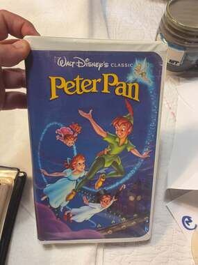 Walt Disney's Classic Peter Pan VHS Home Video